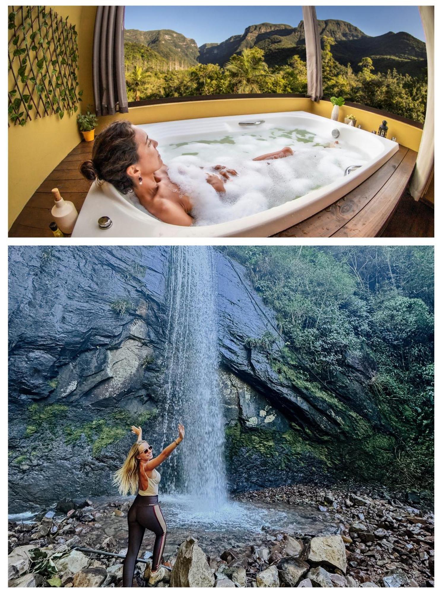 Hotel Refugio Ecologico Pedra Afiada Praia Grande  Exteriér fotografie